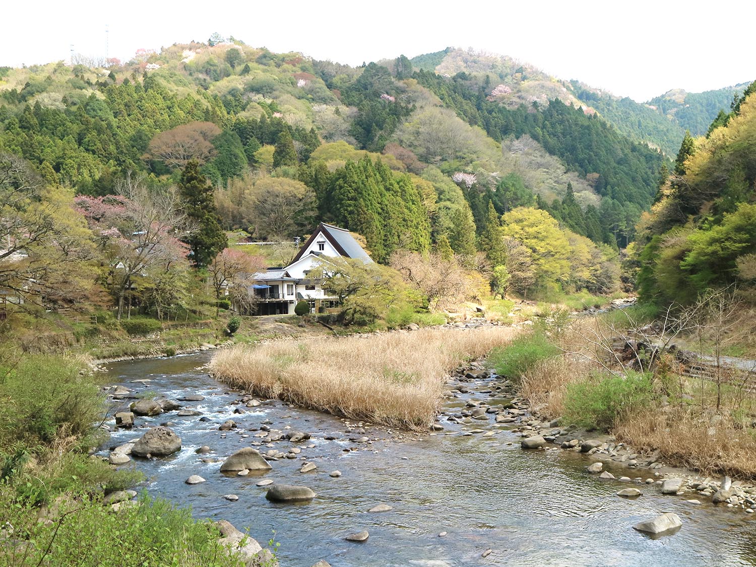 香嵐渓一の谷